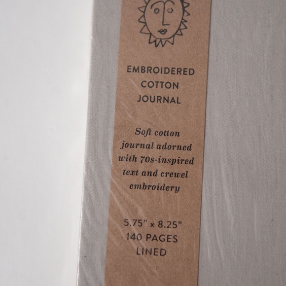 Print Fresh Cotton Embroidered Journal - Picture 3 of 7